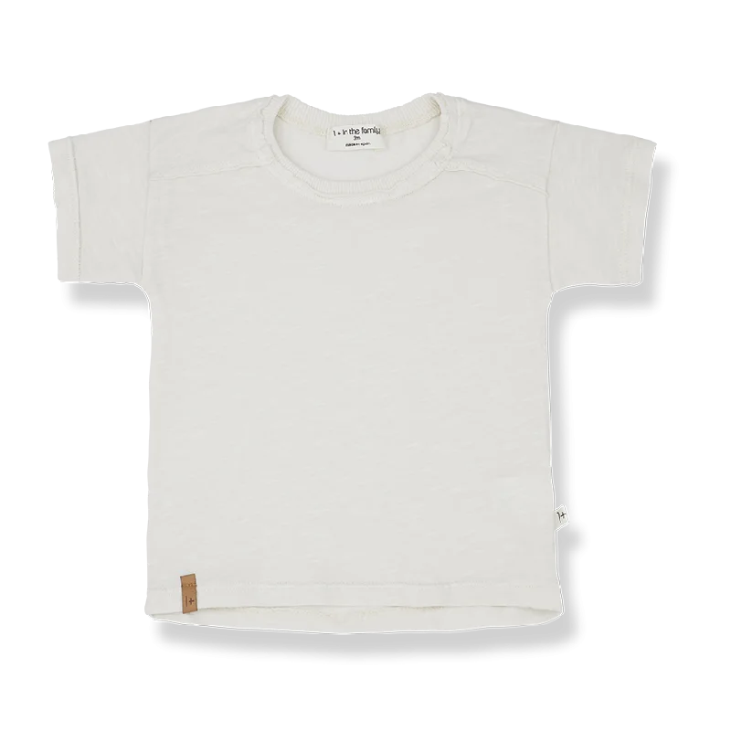 1 + IN THE FAMILY CREAM TEE [Final Sale]