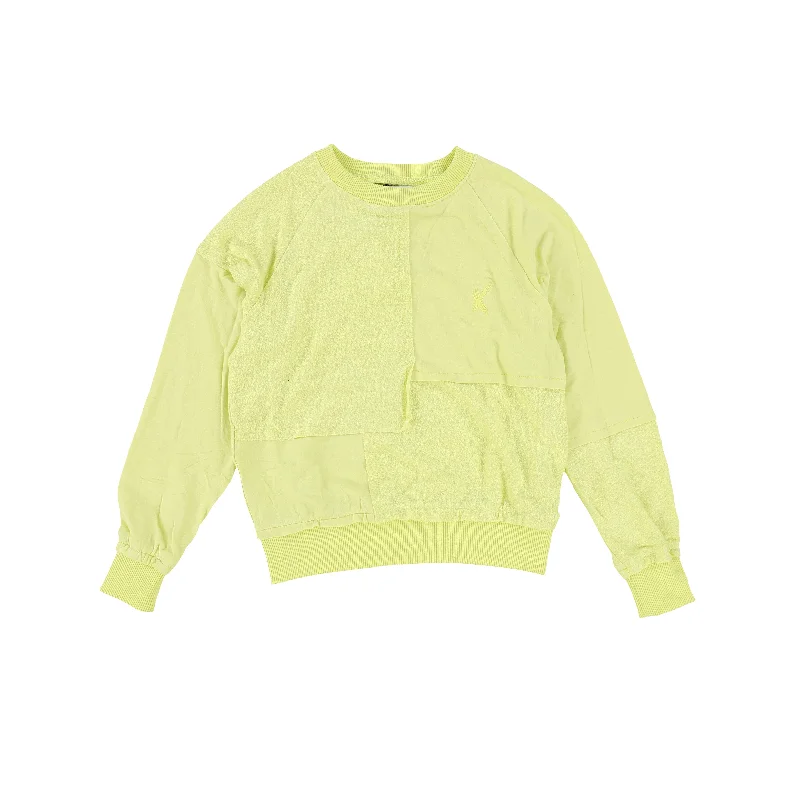 HEY KID YELLOW PANELED TOP [Final Sale]