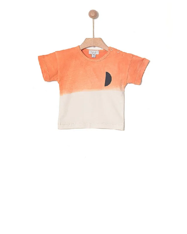 YELL OH ORANGE TIE DYE BABY TEE [FINAL SALE]