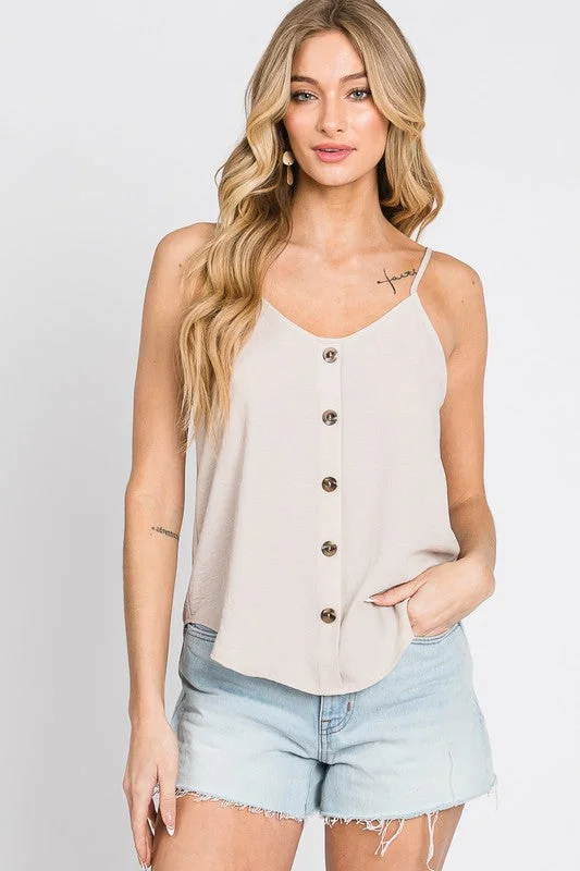 The Last Days Of Summer Slub Cami Top