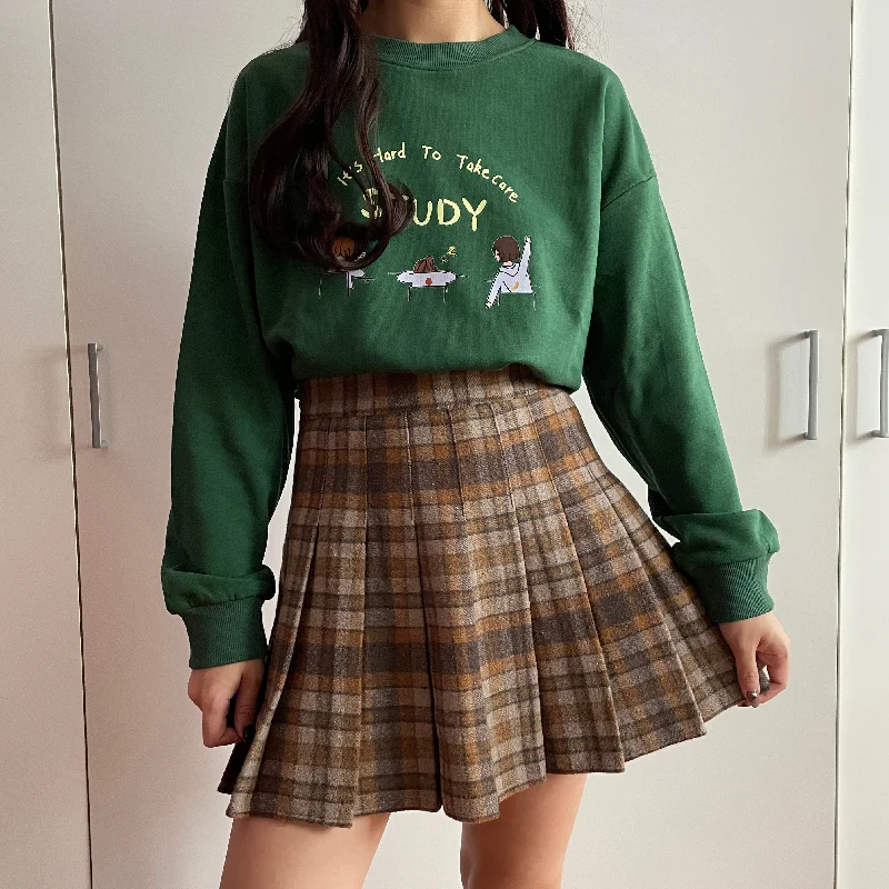 Study Hard Sweatshirt (Green)