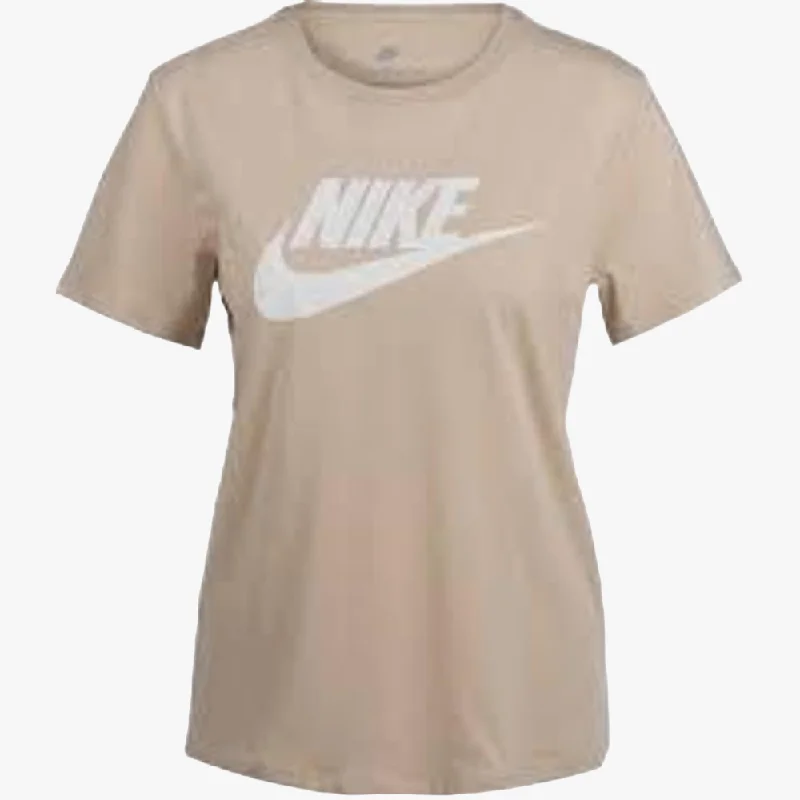 Nike Womens Sportswear Essential Short Sleeve Tee Beige