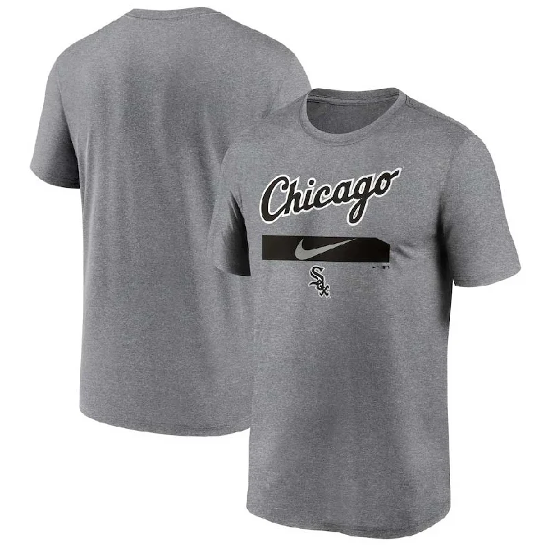 Chicago White Sox City Swoosh Grey Legend T-Shirt