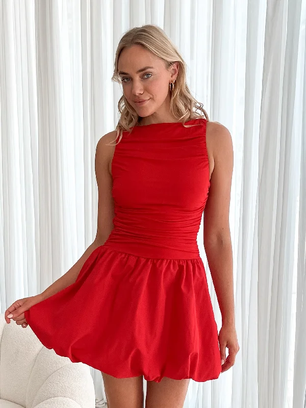 Alleine Dress - Red