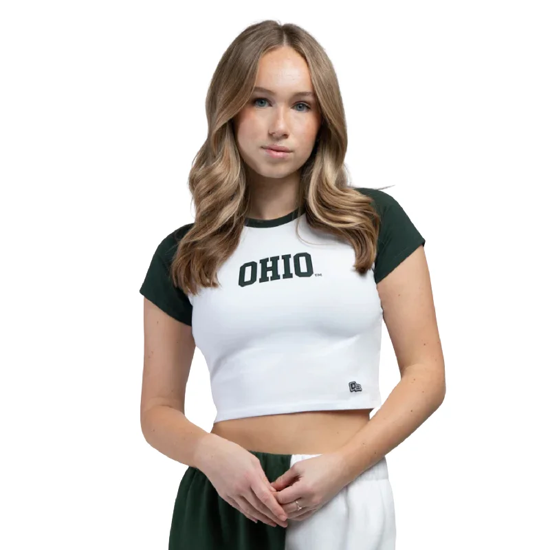 Ohio Bobcats Women's Hype & Vice Homerun T-Shirt