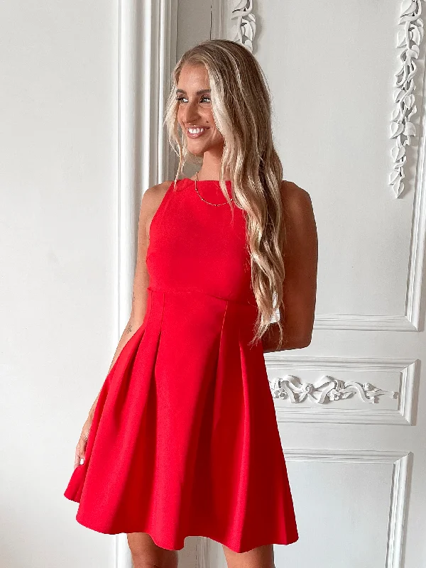 Petronia Dress - Red