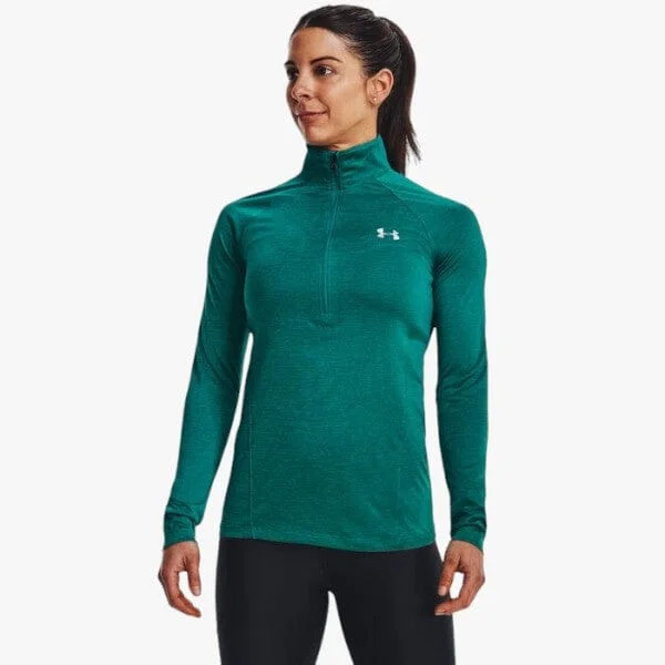 Under Armour Ladies New Tech 1/2 Zip 722 Blue