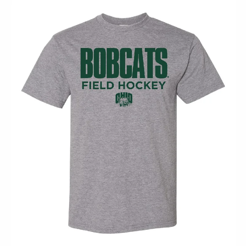 Ohio Bobcats Field Hockey Grey T-Shirt