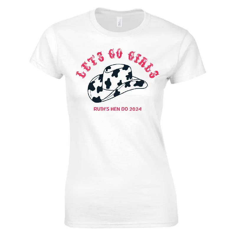 Lets Go Girls Hen Party T-Shirt 2025