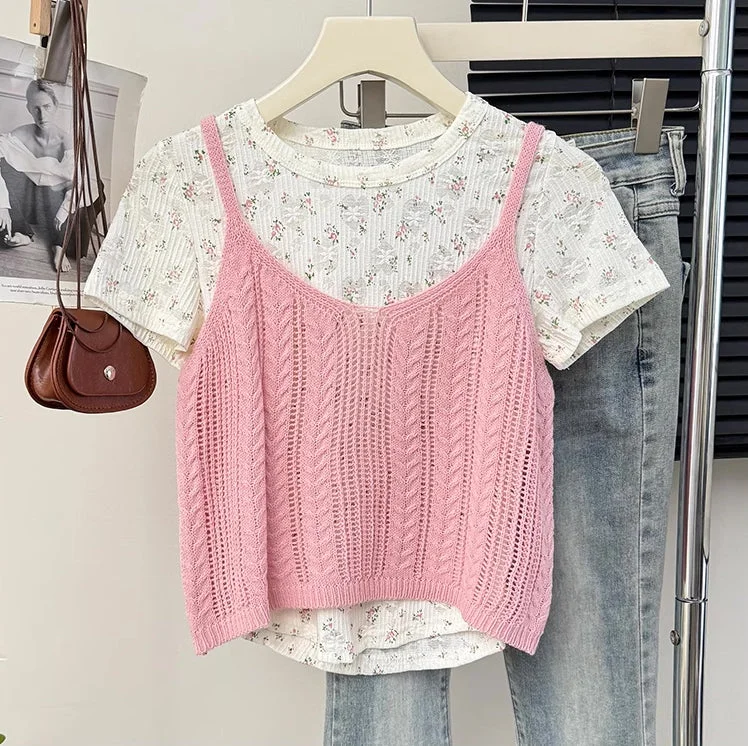 Braided Cami Knit Vest (3 Colors)