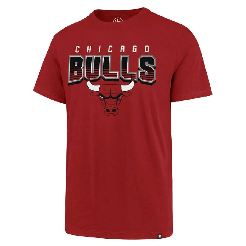 Chicago Bulls Red Court Press Super Rival T-Shirt