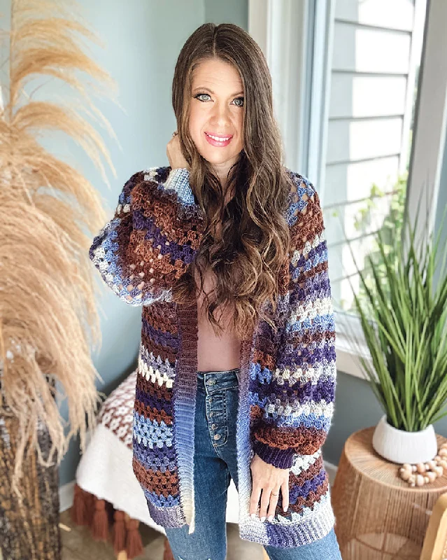 Granny Pop Crochet Cardigan