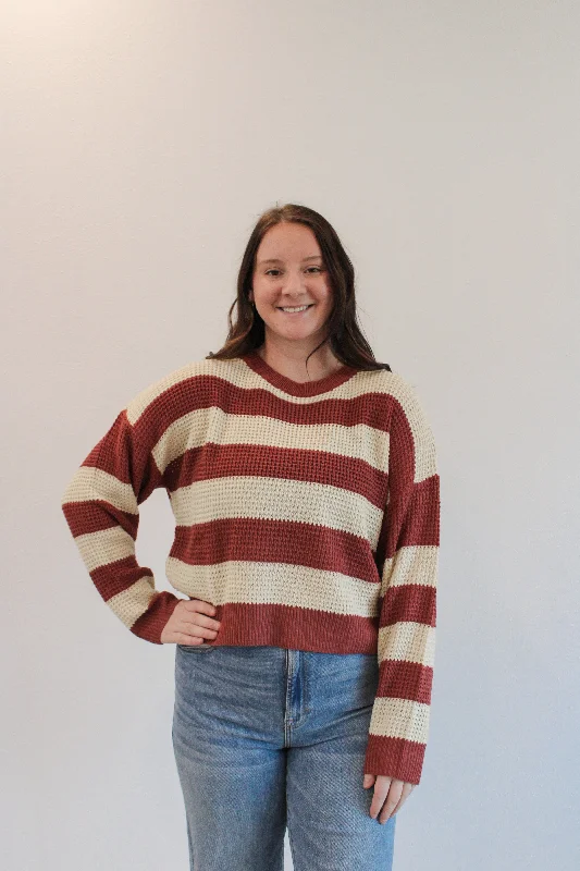 SHONNA STRIPED SWEATER