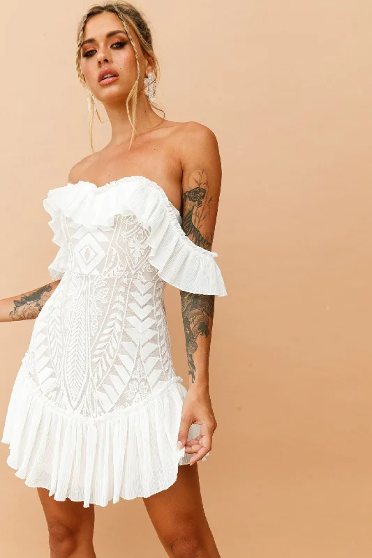 Venetian Summer Dress - White