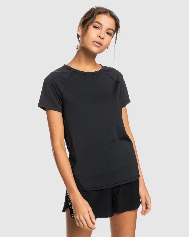 Womens Tech Tee With Mesh T-Shirt