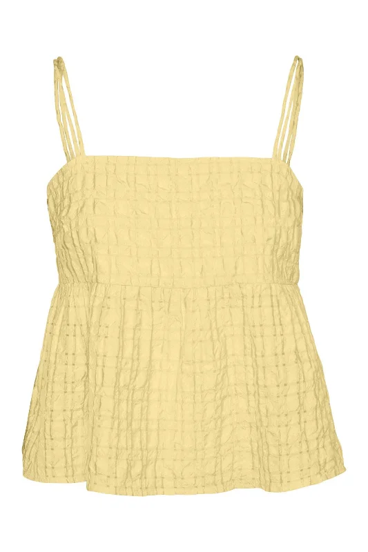 Vero Moda - Vmlove Short Singlet Sb6 - 4708495 Mellow Yellow