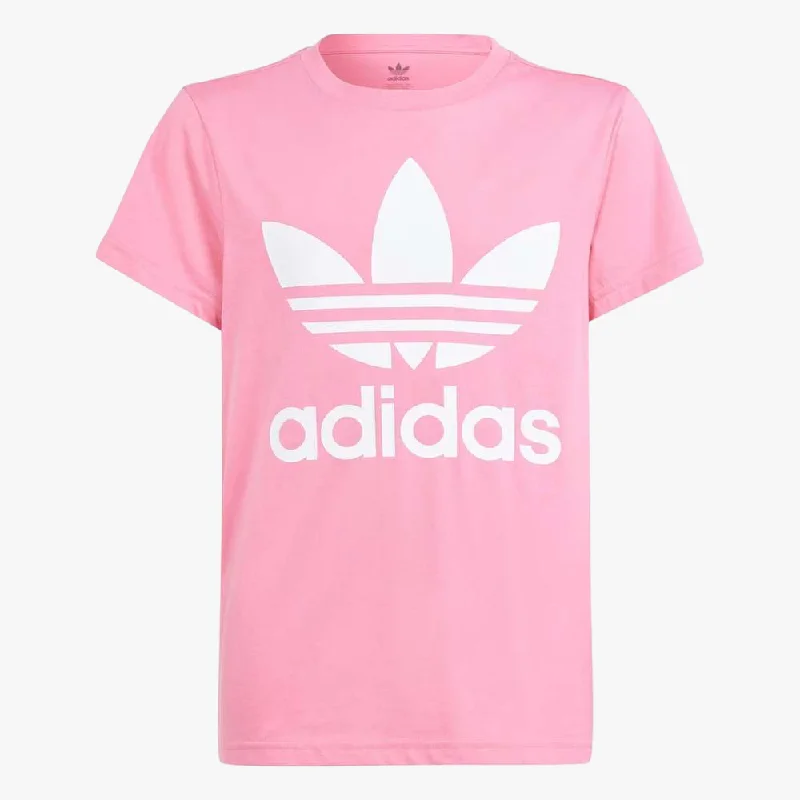 Adidas Womens Tref Short Sleeve Tee Pink