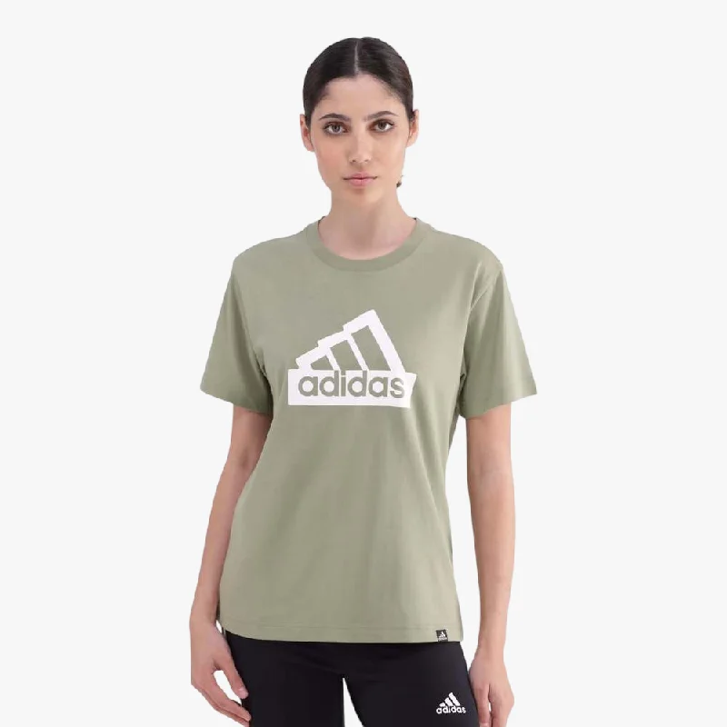 Adidas Womens Mod Ess Short Sleeve Tee Ten Grn