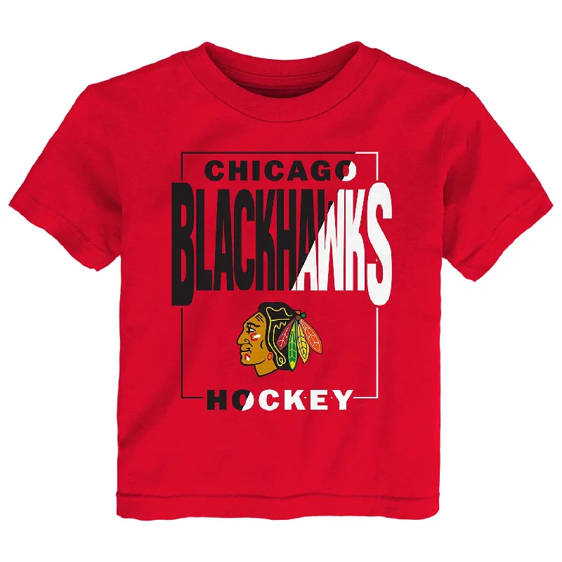 Chicago Blackhawks Toddler Coin Toss T-Shirt