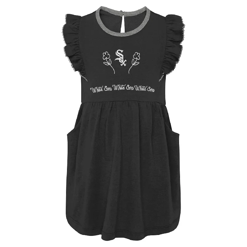 Chicago White Sox Toddler Girls Infielder Ruffle Sleeve Dress