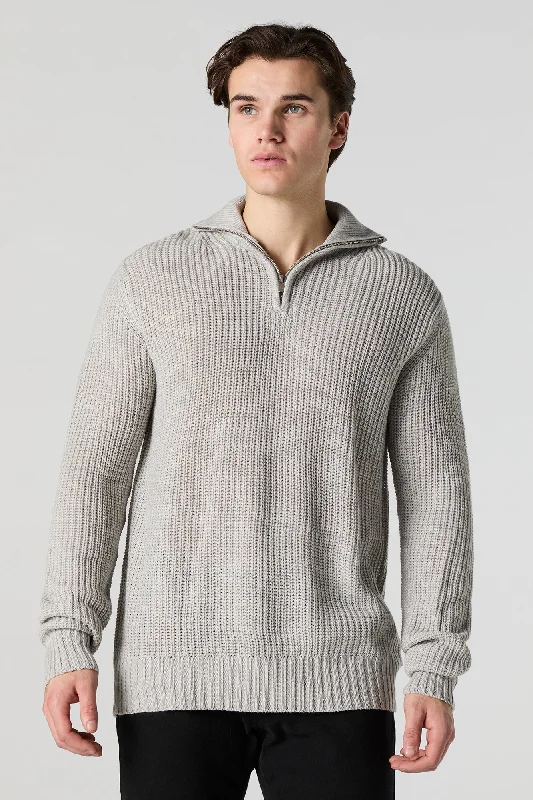 Quarter Zip Sweater