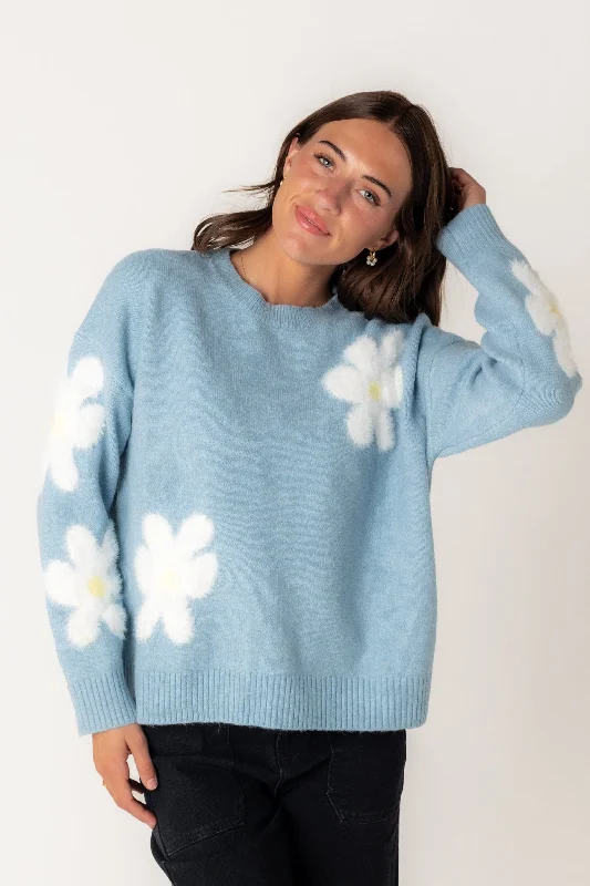 Fanfare Flower Sweater