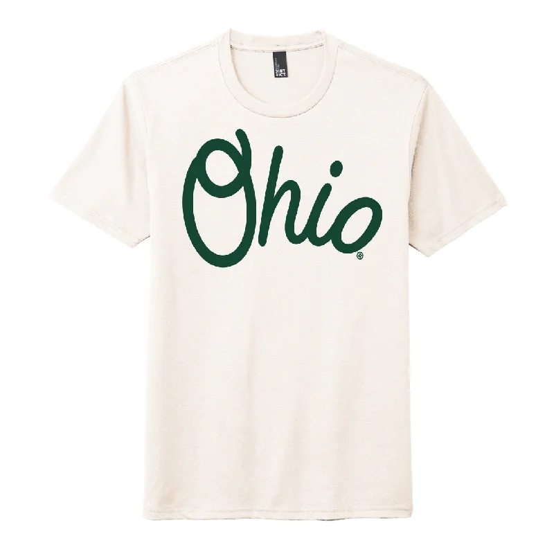 Ohio Bobcats T-Shirt Beige Script